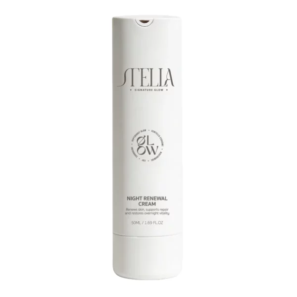 קרם לילה מחדש לעור הפנים Night Renewal Cream מבית STELLA, בקבוק 50 מ"ל