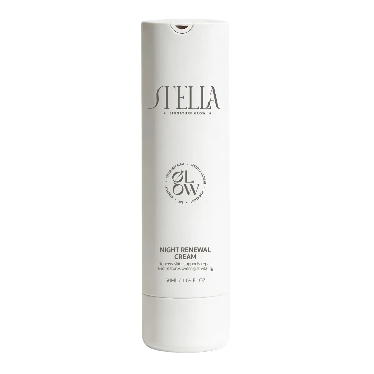קרם לילה מחדש לעור הפנים Night Renewal Cream מבית STELLA, בקבוק 50 מ"ל